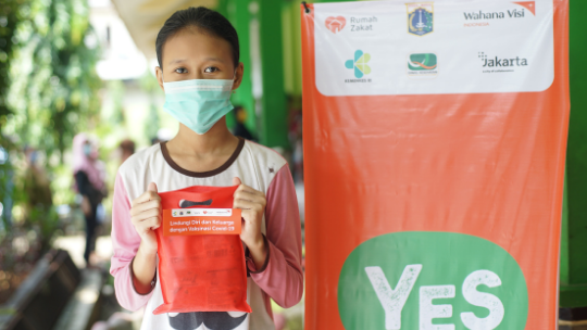 Children Join Vaccination in a Hope for Face to Face Learning