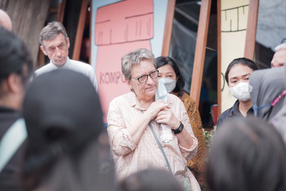 Visit of German parliament to Kenanga Waste Bank