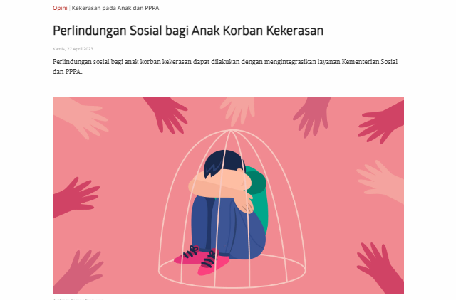 OPINI: Perlindungan Sosial bagi Anak Korban Kekerasan