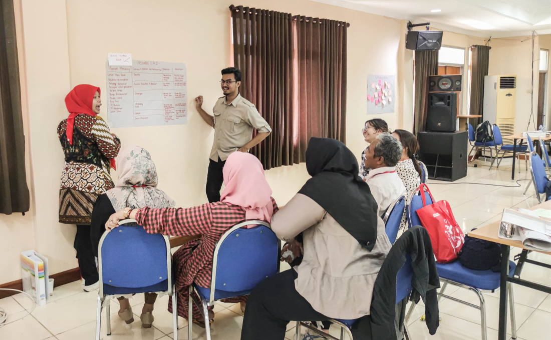 Debriefing Session of the Lifeskills Modules for Social Workers in Jakarta 