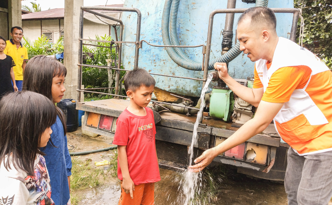 Rapid Response to Flood Disaster in West Kalimantan